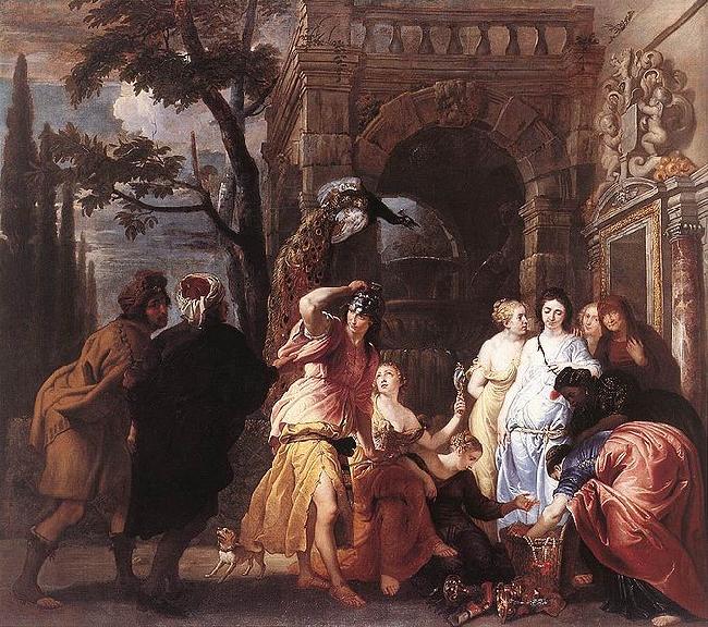 Erasmus Quellinus Achilles Among the Daughters of Lycomedes oil painting picture